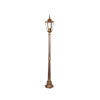 (≈ 1,8 мм) Уличная водонепроницаемая Европейская лампа для виллы с одной головкой, уличная садовая лампа для газона с высоким столбом в стиле ретро