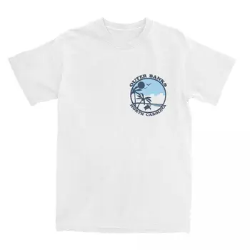 OBX Outer Banks, футболки для мужчин и женщин, Футболки из чистого хлопка, Новинка, Одежда с коротким рукавом, Подарок на день рождения