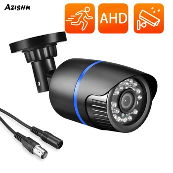 AZISHN Наружная HD инфракрасная 5MP 1080P водонепроницаемая бытовая камера ночного видения AHD камера безопасности