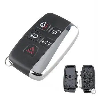 5-кнопочный пульт дистанционного управления для автомобильных ключей, чехол для корпуса с надписью для Land Rover LR4 для Range Rover Sport Evoque для Jaguar XJ B1O8