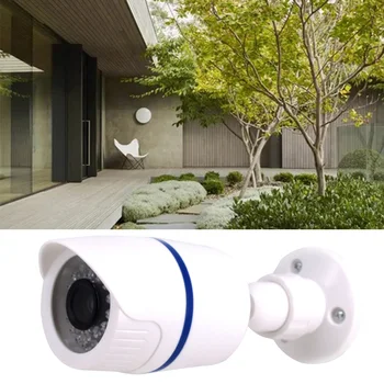 Поддельная камера для наружного и внутреннего водонепроницаемого муляжа Камеры видеонаблюдения с мигающим красным светодиодом для дома