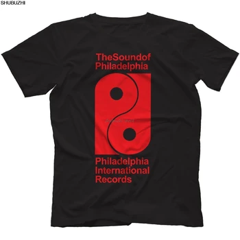 Philadelphia International Records Футболка Хлопковая Disco Tsop Soul Philly хлопковая футболка, топы оптом, футболка sbz1254