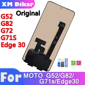 Оригинальный AMOLED Для Motorola G72 G52 G82 G71s Edge30 ЖК-дисплей С Сенсорной Панелью, Дигитайзер В Сборе, Замена Инструментами