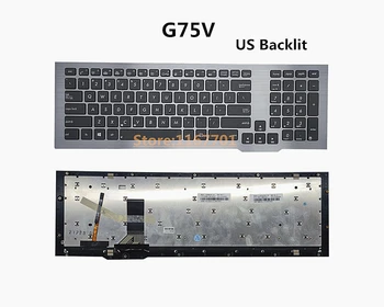 Новый Оригинальный Ноутбук US KR AR FR BE CZ SW LA BG Рамка Клавиатуры С Подсветкой Для Asus ROG G75 G75V G75VX G75VW V126262BS2